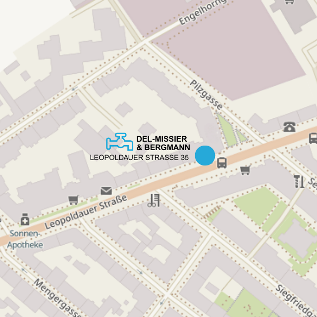 Del Missier und Bergmann - Standort - Adresse Leopoldauer Strasse 35